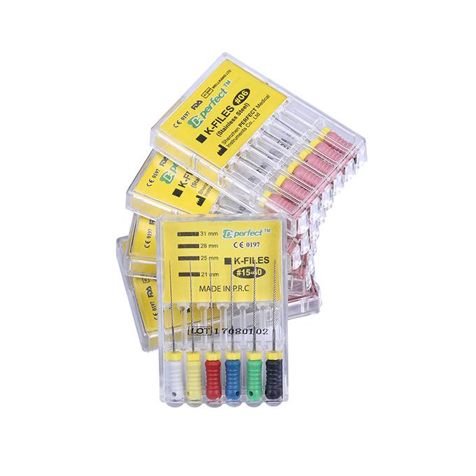 PERFECT ENDO K FILES Stainless Steel